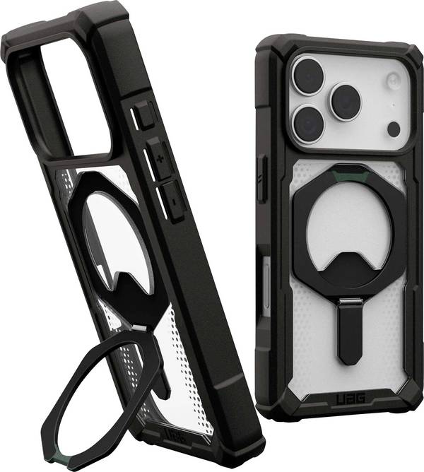 Urban Armor Gear  ovitek Apple iPhone 17 Pro črna, transparentna  11452711404G