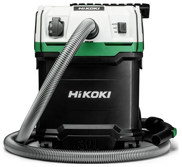 HiKOKI RP300YL RP300YLWAZ mokro/suhi sesalnik  1200 W 30 l razred za prah l certifikat