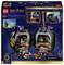 Set LEGO Harry Potter prikazuje čarobno sceno priprave napitkov v sferičnih prostorih z dvema mini figurama, kotlom in steklenicami za napitke.