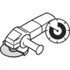 Slika simbola za Klingspor 342219 Kompaktni diski UNITIZED WHEEL 600, 125 x 6 x 22 mm, srednje debeline silicijevega karbida 125 mm 5 kos