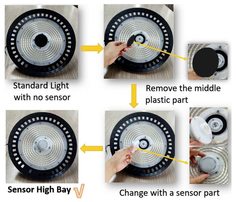 Berger & Schröter KS262100S sensor LED dvoranski reflektor EEK: D (A - G) LED LED 100 W antracit/črna-7