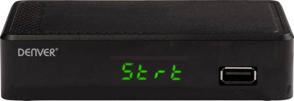 Denver DTB-148 DVB-T2 sprejemnik snemalna funkcija, nemški DVB-T2 standard (h.265), ethernet priključek, sprednji USB, podpira lan