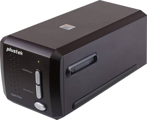 Plustek OpticFilm 8300i SE skener filmov, skener diapozitivov  Odstranjevanje prahu in prask: programska oprema infrardeči daljinski upravljalnik, LED osvetlitev