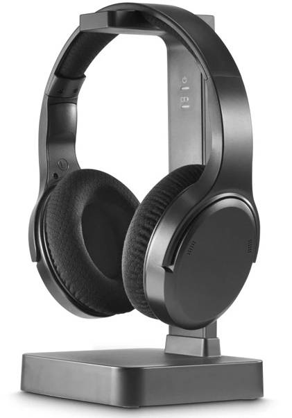 Hama Over Ear slušalke brezžični, brezžični, Bluetooth® črna kontrola glasnosti TV-0