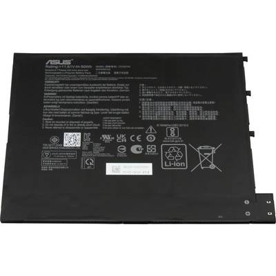 ASUS prenosniški akumulator z naslednjimi specifikacijami: 11,51 V, 50 Wh, Li-ion. Vključuje varnostna opozorila, simbole za recikliranje in različne certifikacijske oznake.