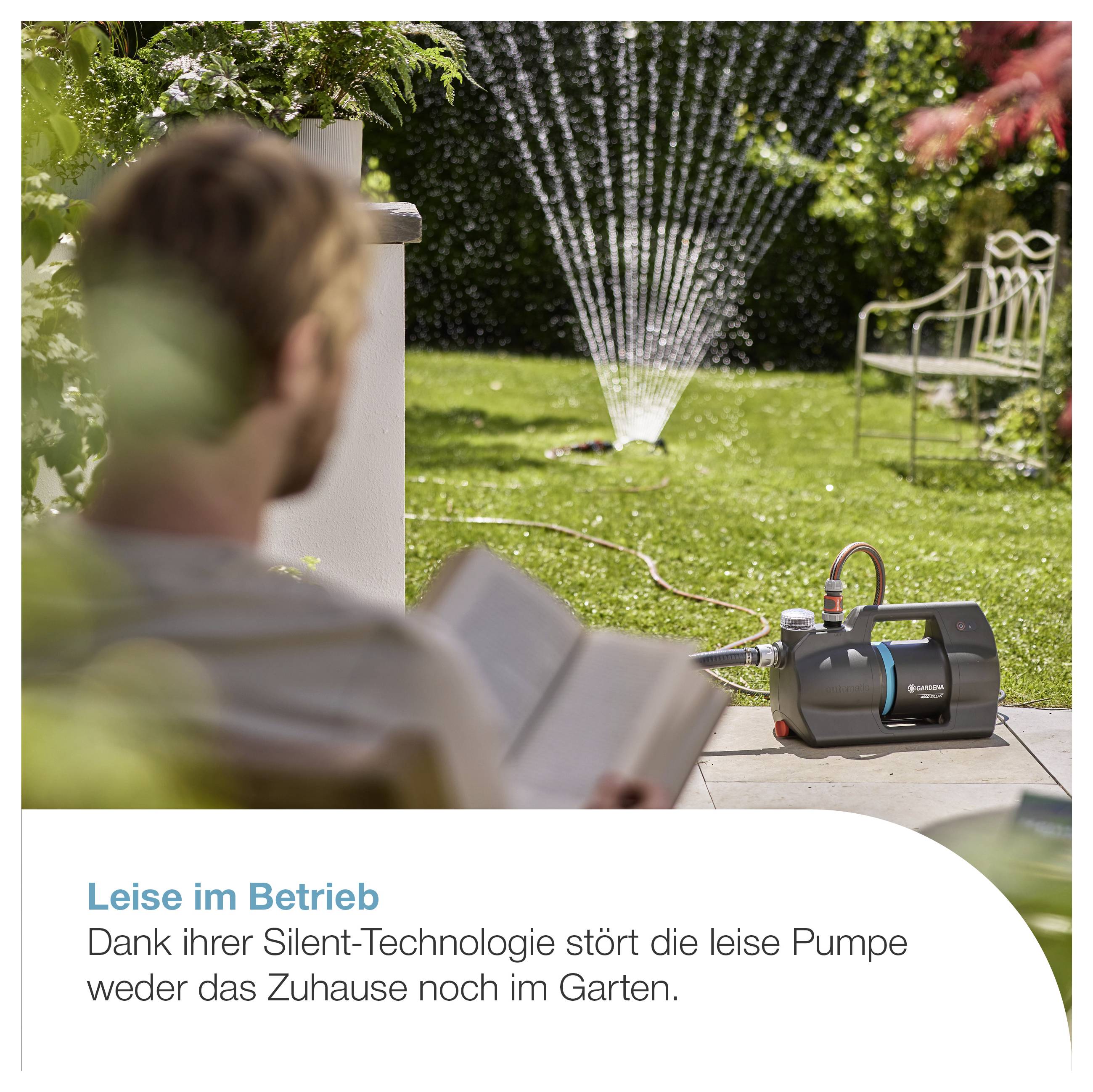 GARDENA Haus- & Gartenautomat 4600 Silent hišni vodni avtomati 4600 l/h-3