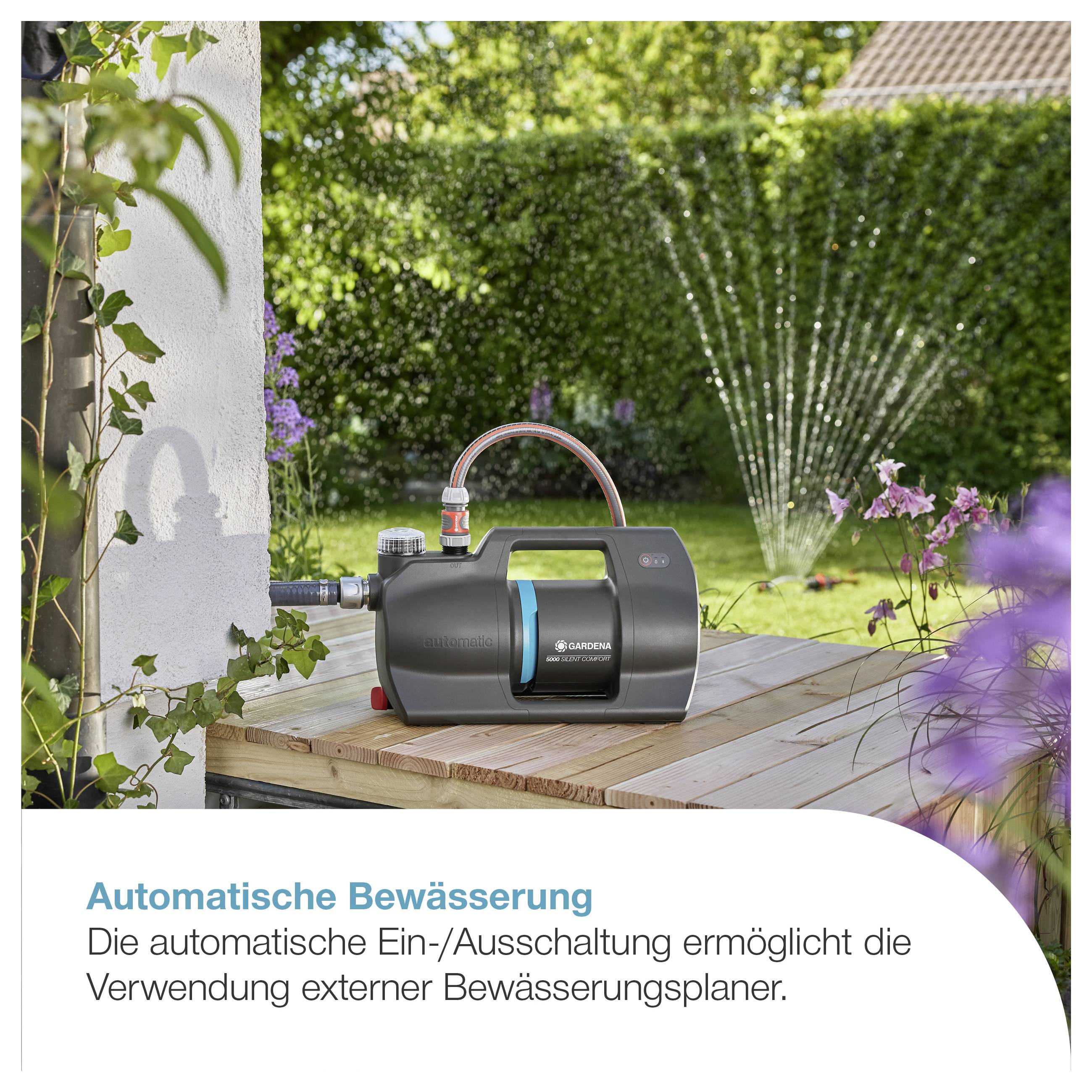 GARDENA Haus- & Gartenautomat 5000 SilentComfort hišni vodni avtomati 5000 l/h-6