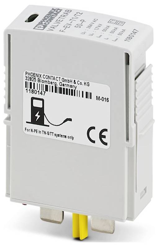 Phoenix Contact 1180147 F-EV-T1/T2 50-P prenapetostna zaščita-vtič 50 kA Single 1 kos
