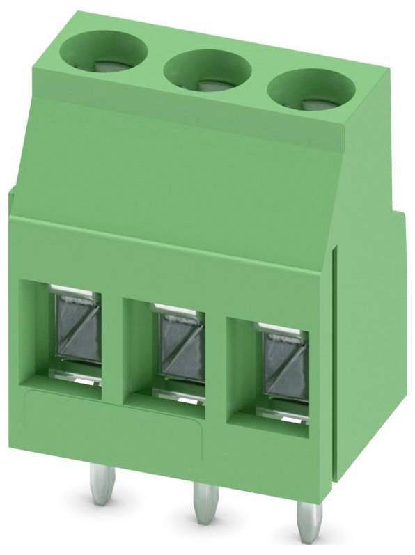 Phoenix Contact 1711039 sponka za tiskano vezje 2.5 mm² Število pinov 3 zelena 100 kos Carton-0