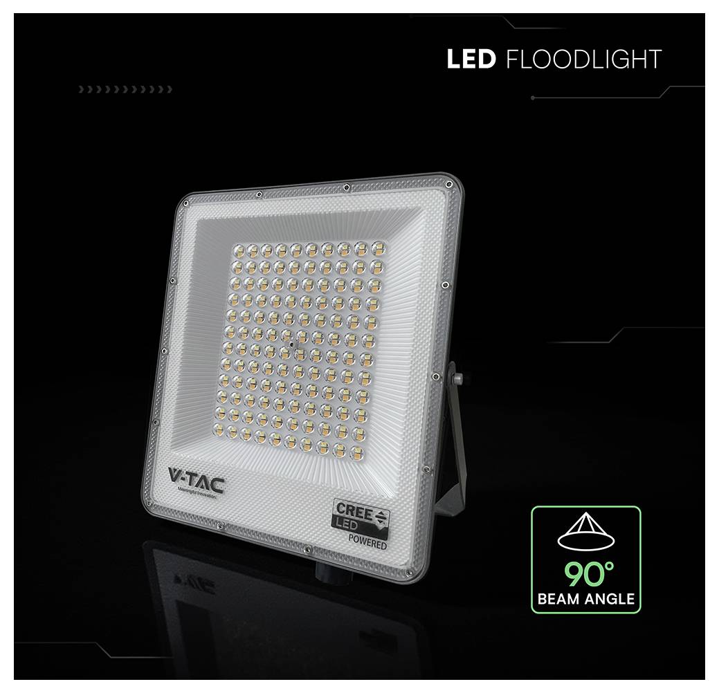 V-TAC VT-44110CCT 240716 LED zunanji reflektor EEK: F (A - G) 100 W Barva svetlobe (svetilke): toplo bela do hladno bela-7