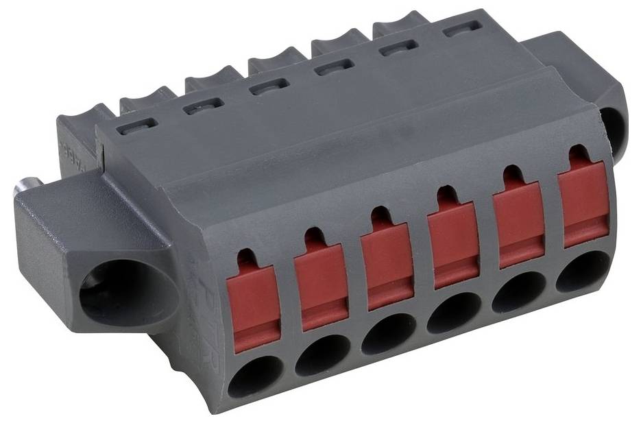 PTR Hartmann priključek za tiskano vezje Skupno število polov 10 Osnovna mreža: 3.81 mm 54561102421D 1 kos Piece