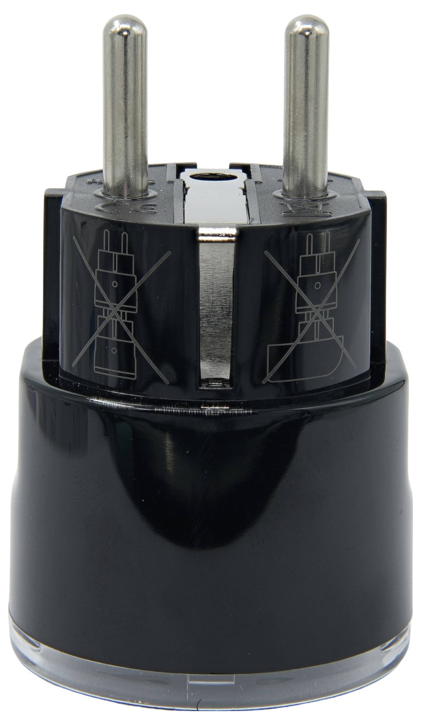 Shelly Plug PM Gen3 Black Shelly brezžična vtičnica Wi-Fi, Bluetooth-4