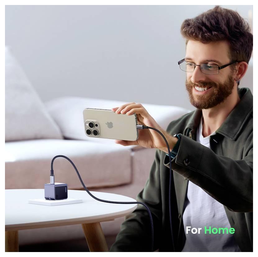 UGREEN UGREEN Nexode X503 30W GaN Charger 1C polnilni adapter 30 W USB-C® siva-10