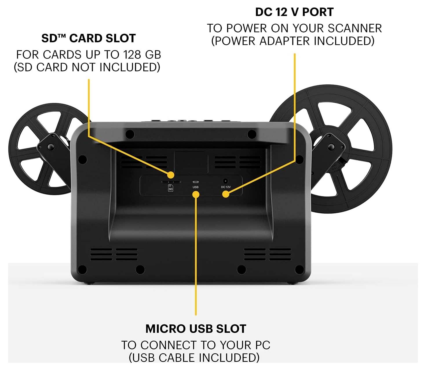 Kodak RODREELSEU skener filmov-3