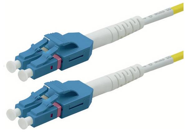 Roline 21.15.8640 steklena vlakna optična vlakna priključni kabel 0.5 m rumena [2x LC - 2x LC] 9/125 µ Singlemode OS2