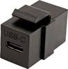Value 25.99.8210 USB 3.1 (gen2) vgradni modul keystone neopremljeno 1 kos