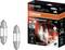 »OSRAM Night Breaker« LED dvojni paket za notranjo avtomobilsko razsvetljavo. Lastnosti: 12V, 1W C5W LEDs s hladno belo barvo 6000K, embalaža brez plastike.