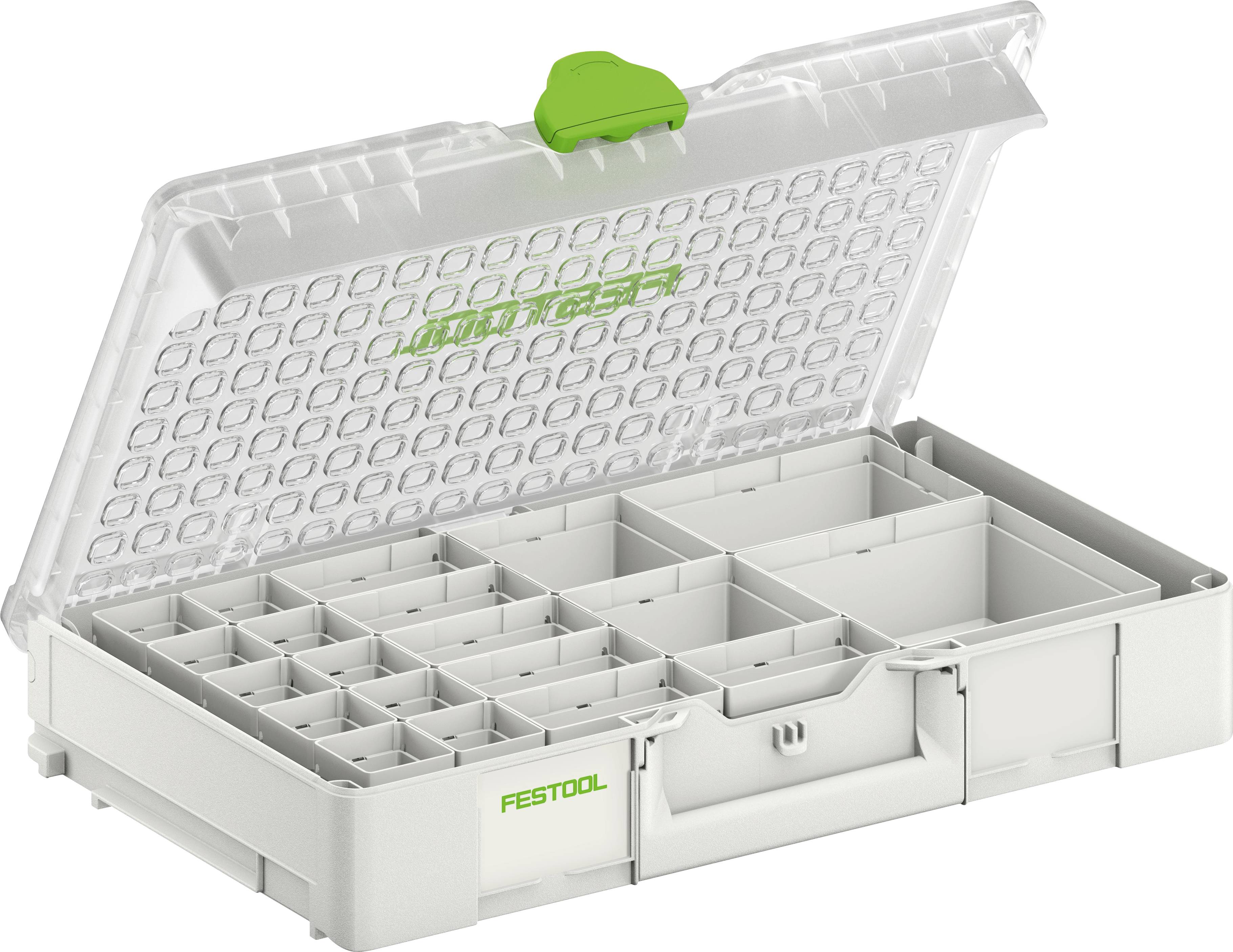 Festool SYS3 ORG L 89 20xESB 204856 transportna škatla (D x Š x V) 508 x 296 x 89 mm-0