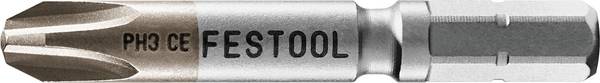<br>  Festool<br>  205075<br>  PH 3-50 CENTRO/2<br>  križni Bit-nastavek<br>  Pogon (izvijač): 1/4" (6.3 mm)<br>  Pogon: križni phillips<br>  PH 3<br>  50 mm<br>