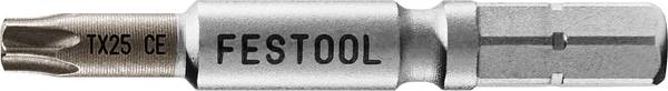 <br>  Festool<br>  205081<br>  TX 25-50 CENTRO/2<br>  TX-Bit nastavek<br>  Pogon (izvijač): 1/4" (6.3 mm)<br>  Pogon: TX<br>  TX 25<br>  50 mm<br>
