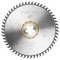 Žagni list s posebnimi zobmi, vgravirani z napisom "Festool" in specifikacijami, vključno s premerom in največjimi vrtljaji na minuto. Uporablja se za natančno rezanje.