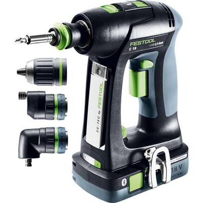 Festool C 18 HPC 4,0 I-Set 577617 akumulatorski vrtalni vijačnik 18 V 4 Ah-0