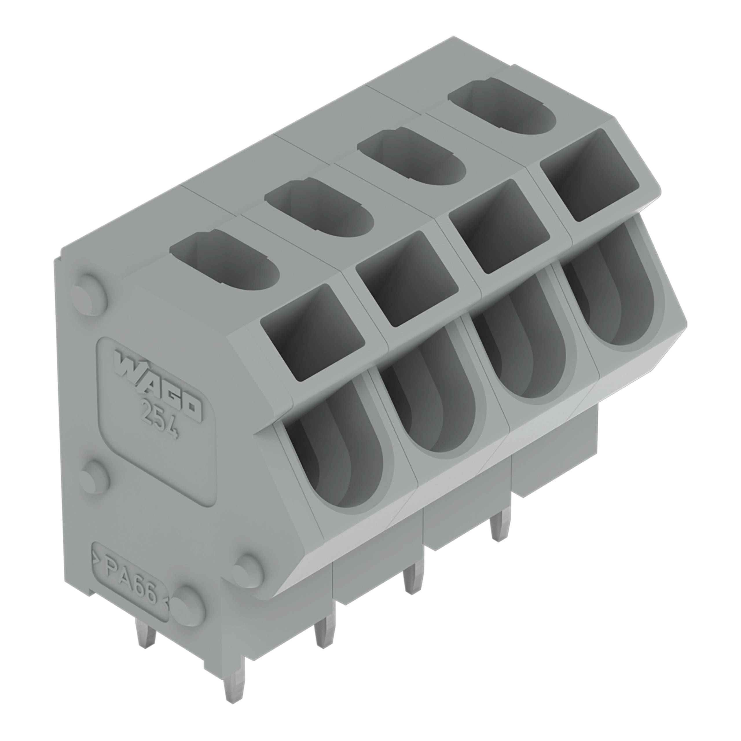 WAGO 254-458/000-004 sponka za tiskano vezje 100 kos-0
