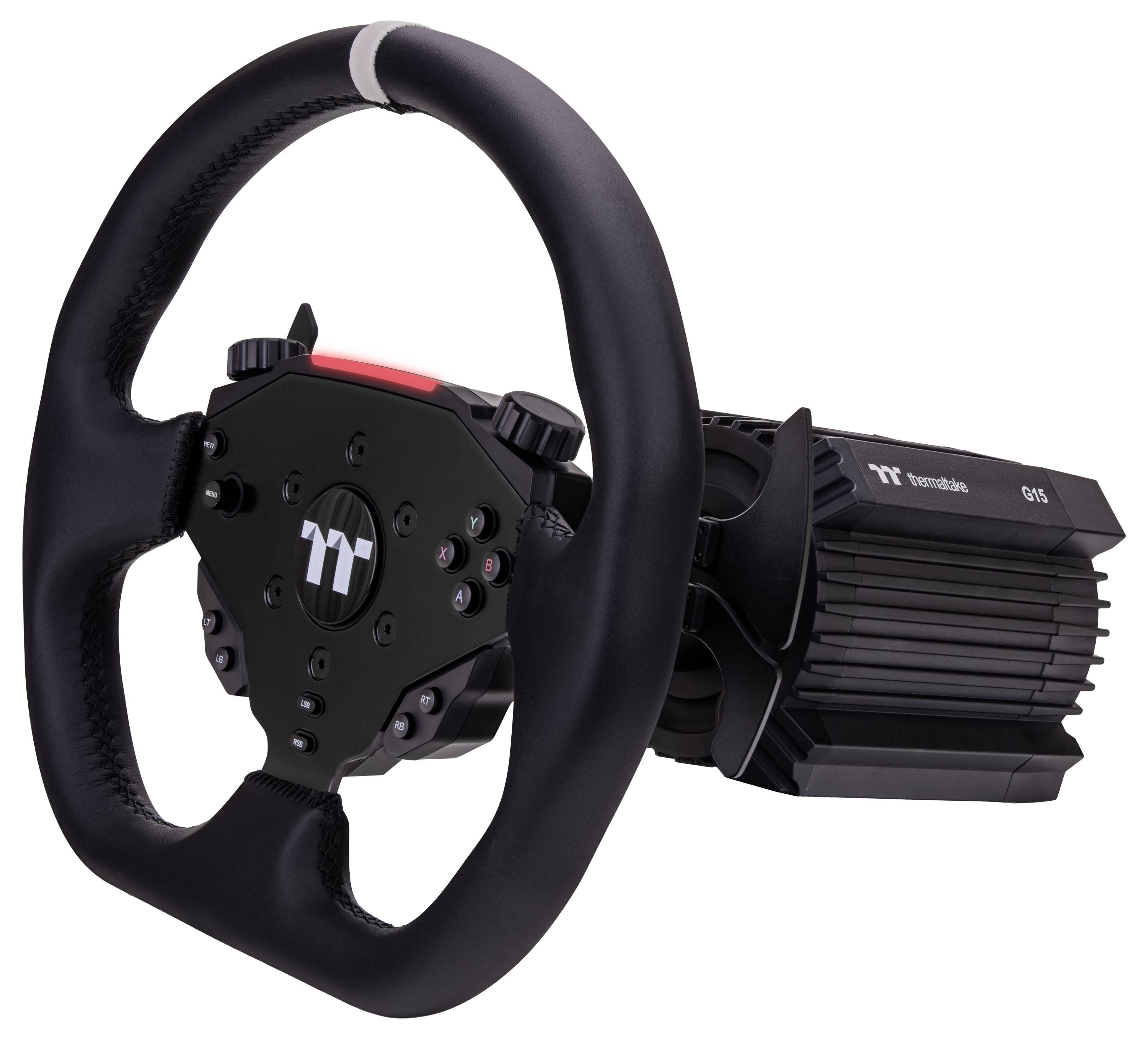 Thermaltake G15 Direct Drive Racing Wheel with Pedals Bundle volanski modul PC črna vklj. pedala-1