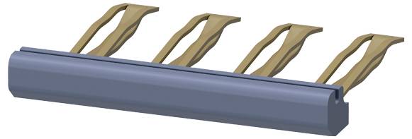 Siemens 3RQ4901-0B povezovalni glavnik 10 kos-0