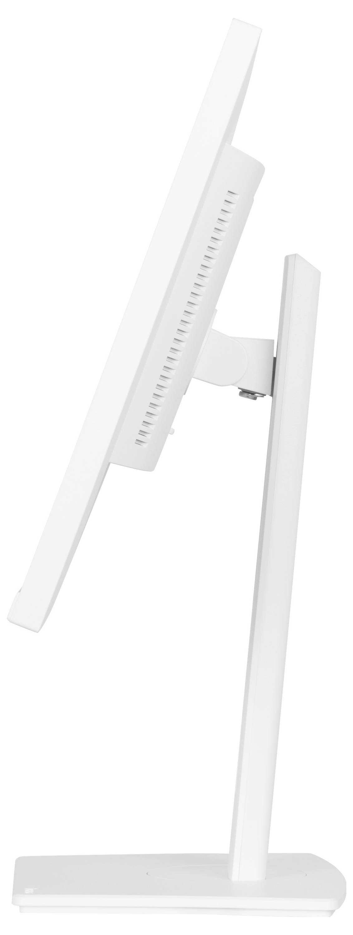 24" IPS monitor, ločljivost 1920x1080, 60,5 cm prikazan na zaslonu, ki kaže delni pogled na eleganten, temno oblikovan dizajn.