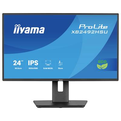 Ne vem, kdo je to, vendar je to promocijska slika 24-palčnega iiyama ProLite monitorja s tehnologijo IPS in funkcijami Eco.