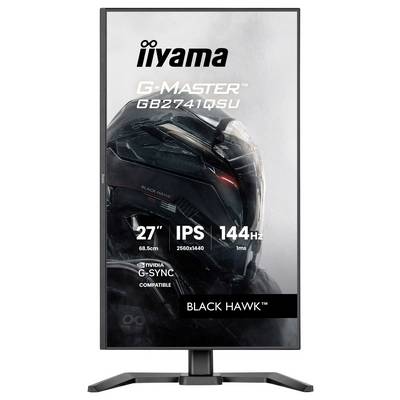 Iiyama G-MASTER igričarski monitor EEK D (A - G) 68.6 cm (27 palec) 2560 x 1440 piksel 16:9 1 ms HDMI® IPS LED-1
