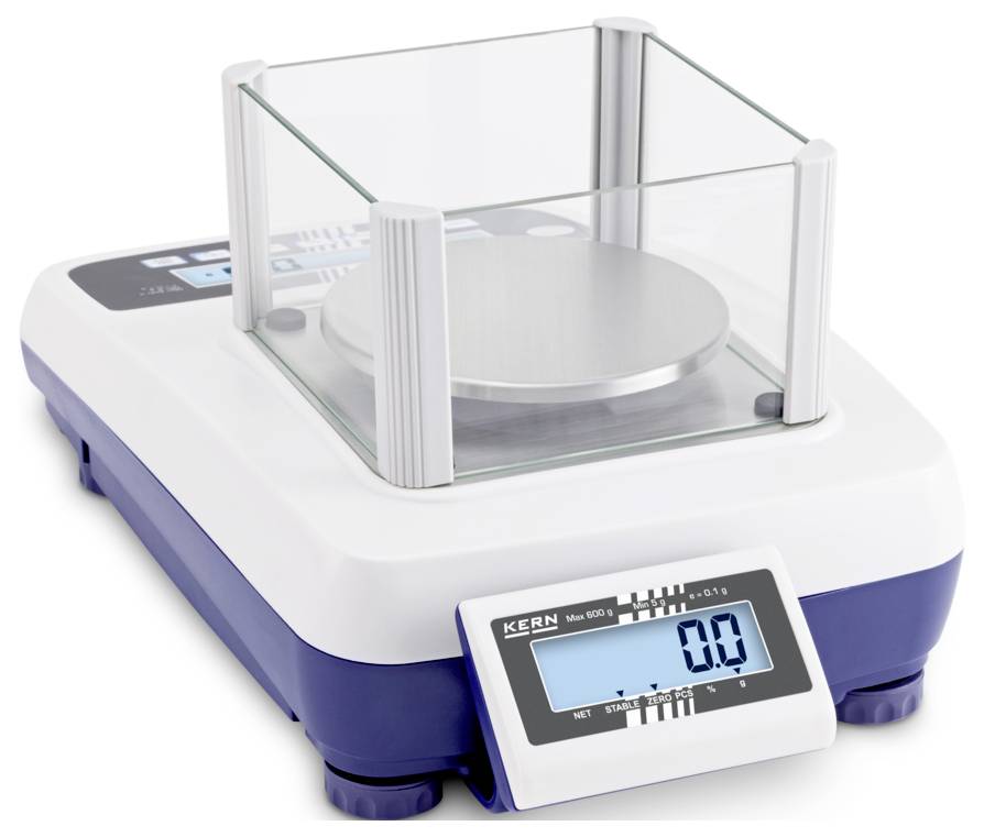 Kern natančna tehtnica Območje tehtanja 600 g-1