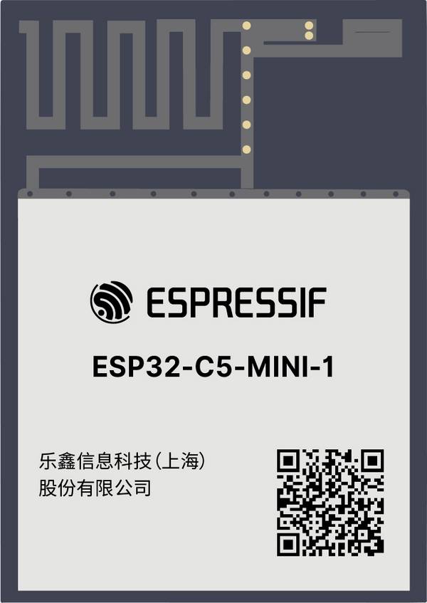 Espressif ESP32-C5-MINI-1-N4 WiFi modul WiFi/Bluetooth Modul ESP32-C5   Tape on Full reel