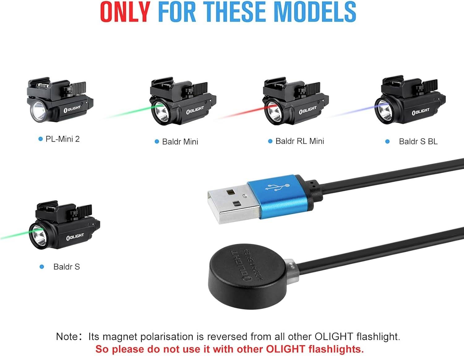 OLight MCC S Black polnilnik EEK A (A - G) Seeker 2 Pro, Iskalec 2, Bojevnik X Pro, Bojevnik X, M2R Pro, M2R, S1R II, S2-1
