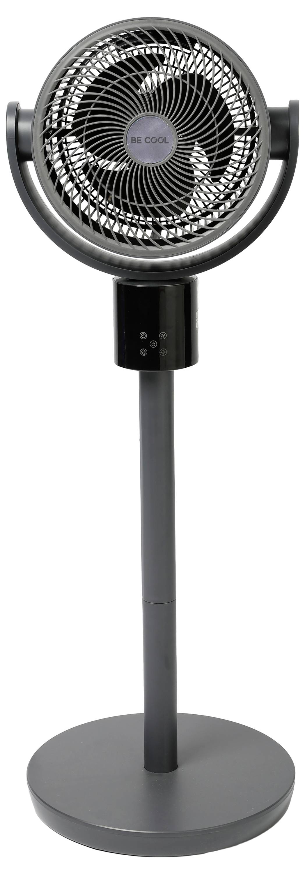 Be Cool stoječi ventilator 50 W timer, z daljinskim upravljalnikom, LED zaslon, nastavljiva višina-3