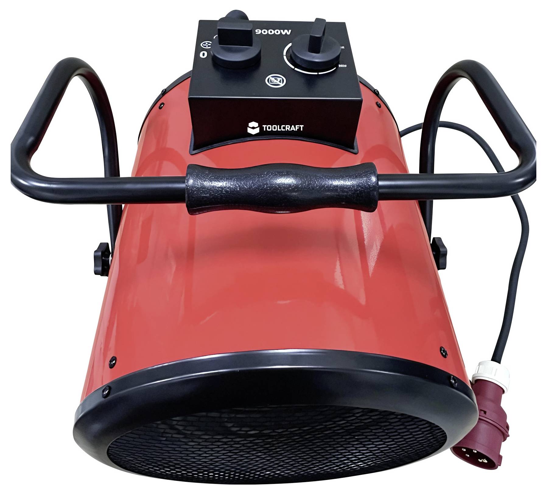 TOOLCRAFT TO-11191653 pihalnik vročega zraka 9000 W črno-rdeča-3