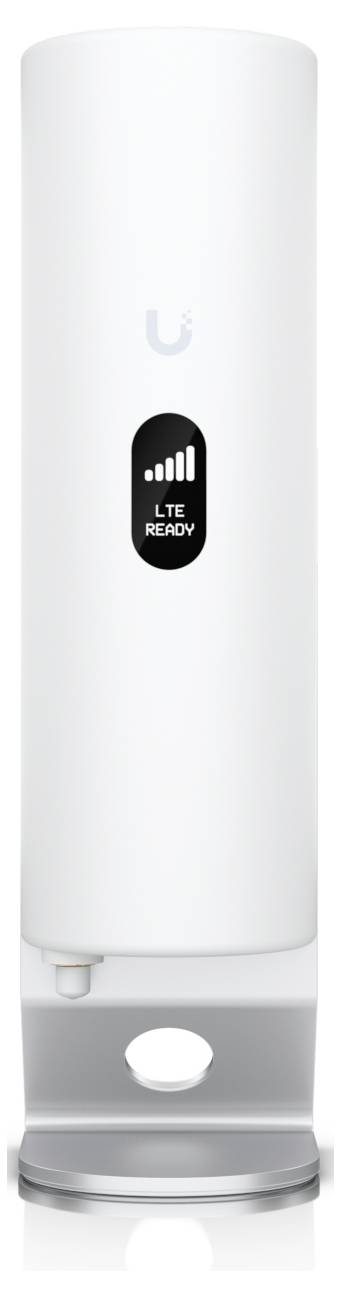 Bel valjasti LTE modem s kazalnikom jakosti signala in napisom 'LTE Ready' na sprednji strani.