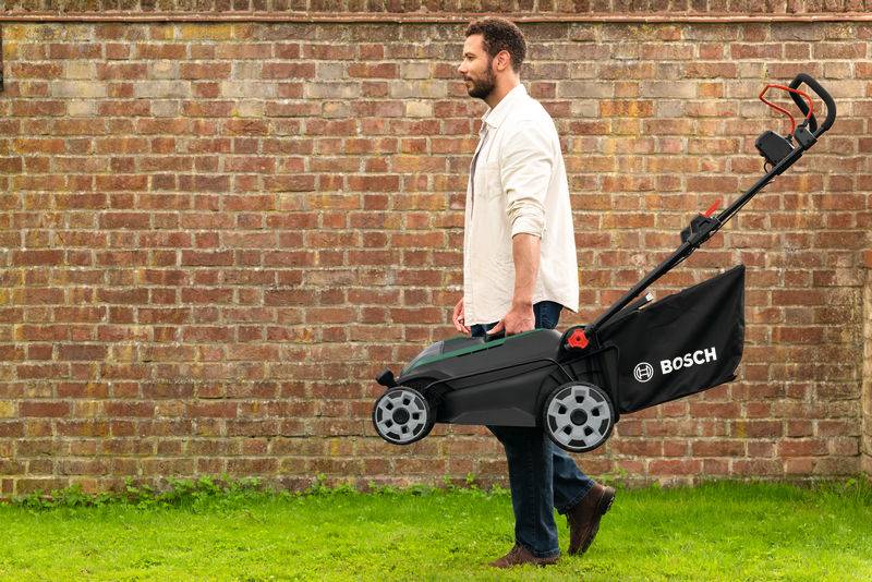 Bosch Home and Garden ROTAK18V2-43 akumulatorski akumulatorska kosilnica z nastavitvijo višine reza Širina reza (maks.) -1