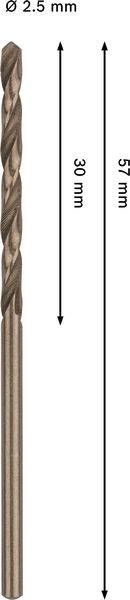 Bosch Accessories 2608577590 spiralni sveder za kovino 1 kos-1