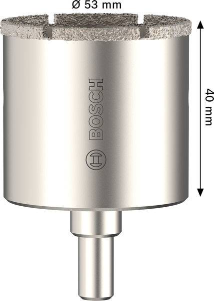 Bosch Accessories 2608594547 2608594547 kronska žaga 53 mm diamantna konica 1 kos-2