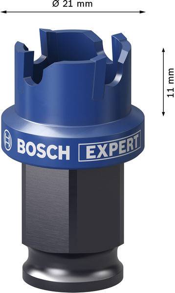 Bosch Accessories 2608901953 2608901953 kronska žaga 21 mm trdokovinska konica 1 kos-1
