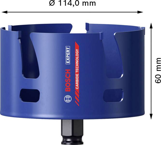 Bosch Accessories 2608901944 2608901944 kronska žaga 114 mm trdokovinska konica 1 kos-1