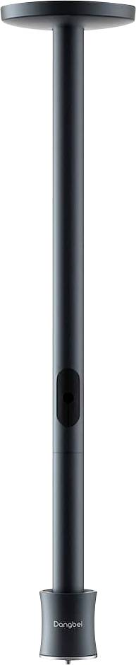 Eleganten črn veslo z ergonomsko ročajem, oblikovano za učinkovito veslanje. Veslo ima besedo 'Onewheel' napisano na gredi.