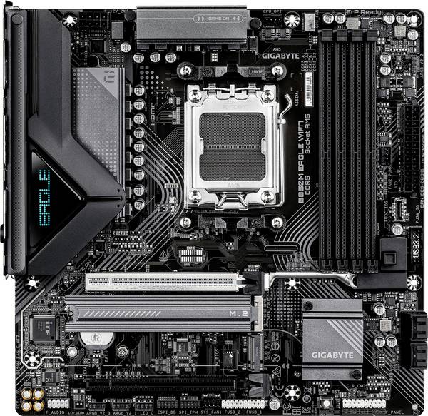Gigabyte GA-B850M EAGLE WF7 matična plošča Podnožje (PC) #####AMD AM5 Faktor oblike (podrobnosti) Micro-ATX Matična plošča-nabor čipov AMD® B850