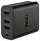 Črni adapter s priključki HDMI 2.0 in USB 2.0, označeni z A1 in A2, s poudarkom 'ROG'.