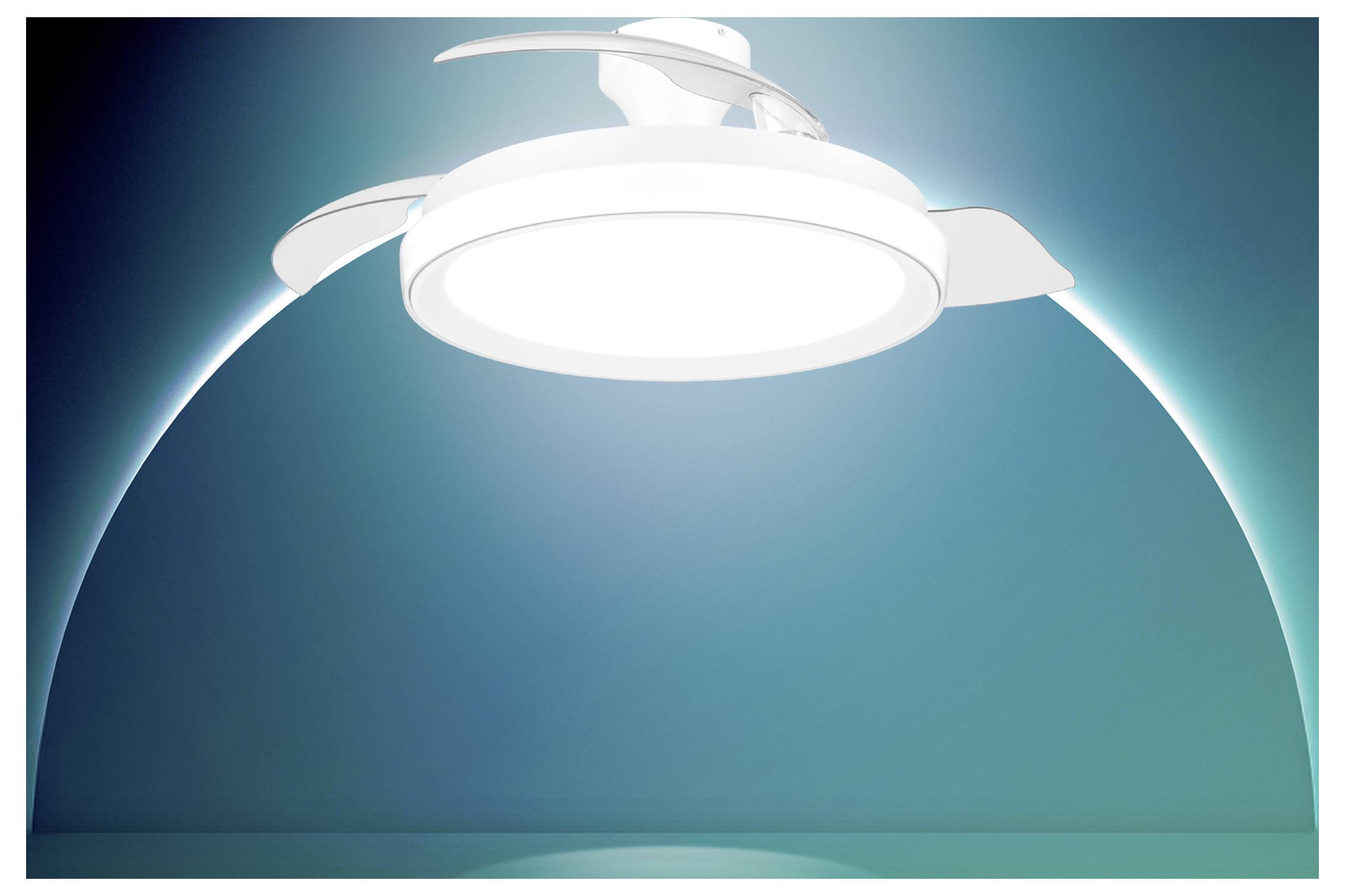 Philips LED Bliss stropni ventilator 28 W z daljinskim upravljalnikom, možnost zatemnitve-1