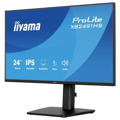Iiyama ProLite monitor EEK C (A - G) 60.5 cm (23.8 palec) 1920 x 1080 piksel 16:9 1 ms DisplayPort IPS LCD-5