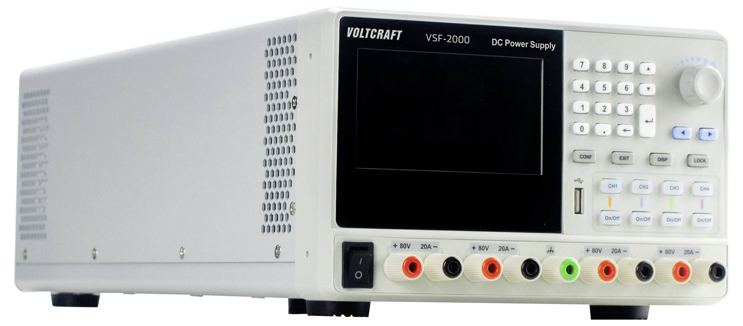 VOLTCRAFT VSF-2000 laboratorijski napajalniki, nastavljivi 0 - 80 0 - 20 A 2000 W LAN, RS-232, RS-485, USB programabilni-1