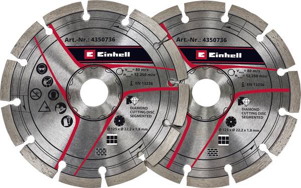Diamantni rezalni disk Einhell 4350736 Premer 125 mm